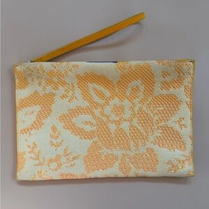 Rothy’s Floral Yellow and Cream Clutch